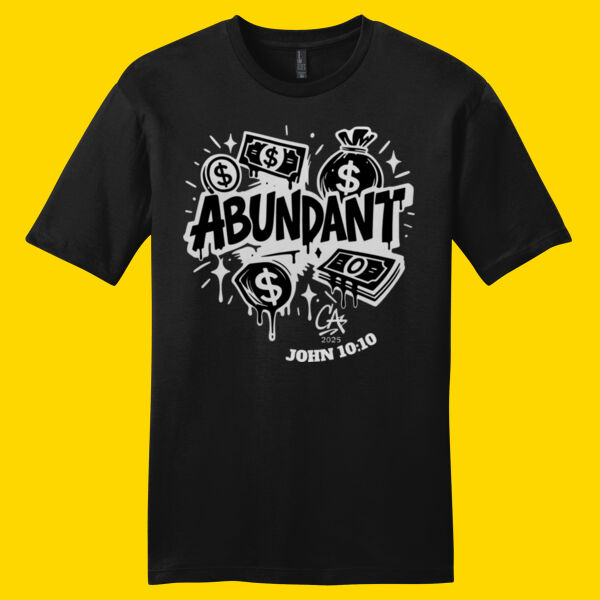 Abundant Black/ White SS Thumbnail