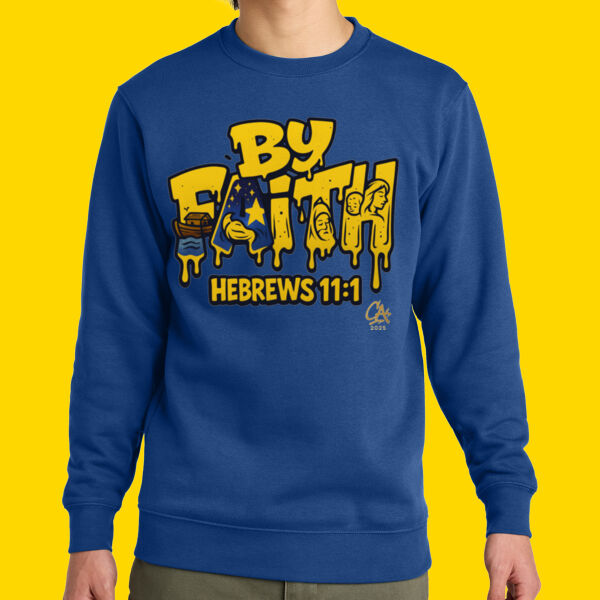 By Faith We Walk Sweatshirt  Thumbnail