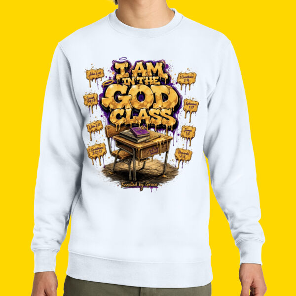 I Am In The God Class Sweater Thumbnail