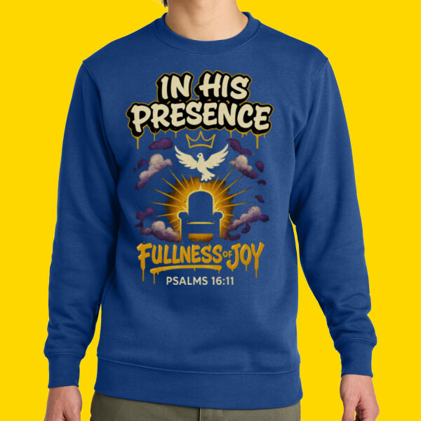 In His Presence Sweatshirt Thumbnail