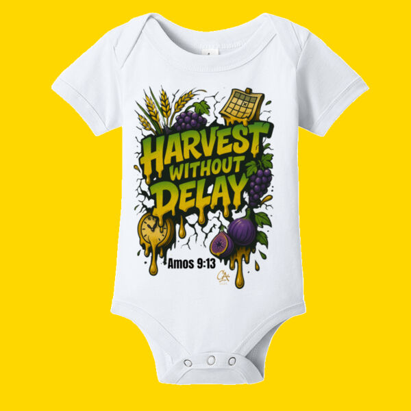 Harvest Without Delay Onesie Thumbnail