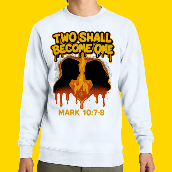 Two Shall Become One Sweatshirts Thumbnail
