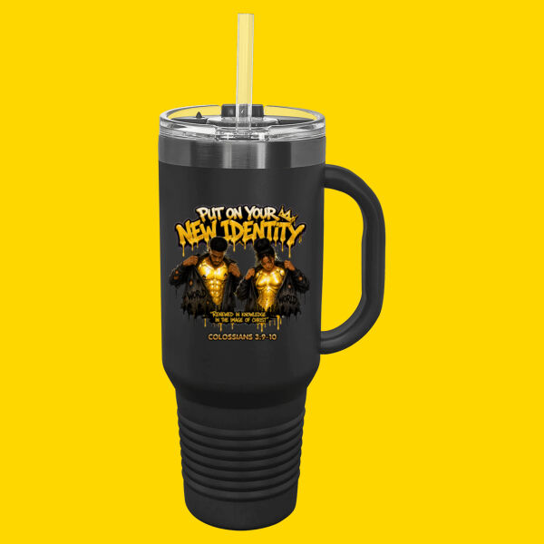 Put On Your New Identity Tmug Thumbnail